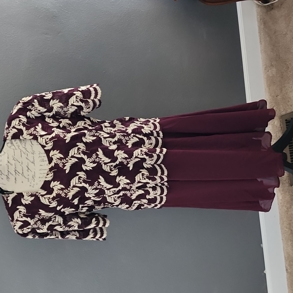 Aspeed Burgundy Dress